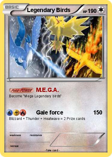 Pokemon Legendary Birds