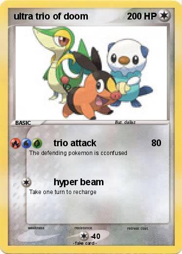 Pokemon ultra trio of doom