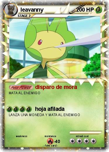 Pokemon leavanny