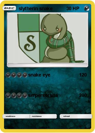 Pokemon slytherin snake