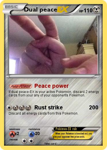 Pokemon Dual peace
