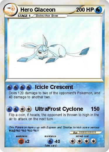 Pokemon Hero Glaceon