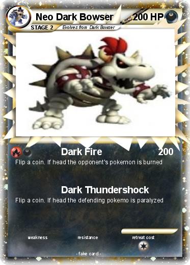 Pokemon Neo Dark Bowser