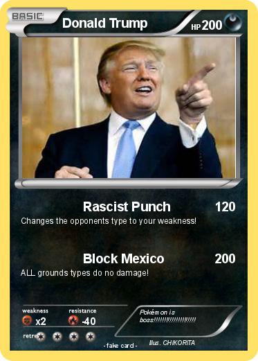 Pokemon Donald Trump