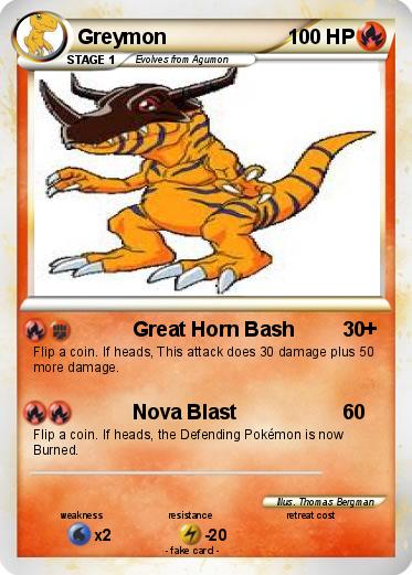 Pokemon Greymon