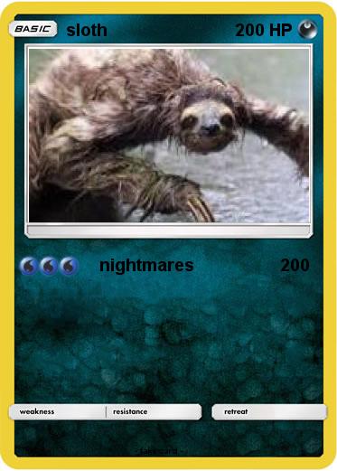 Pokemon sloth