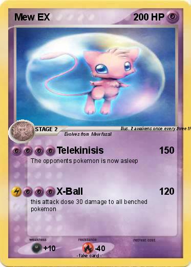 Pokemon Mew EX