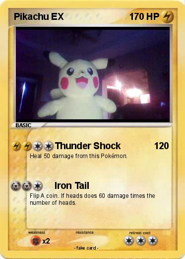 Pokemon Pikachu EX