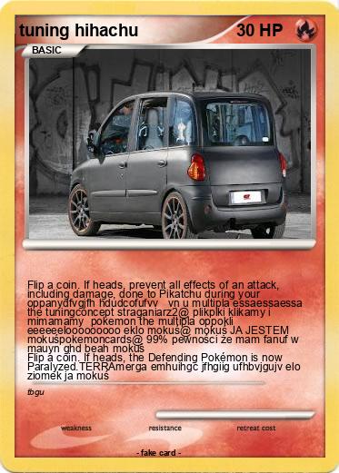 Pokemon tuning hihachu