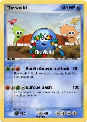 Pokemon The world