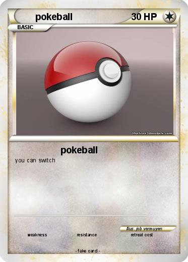 Pokemon pokeball