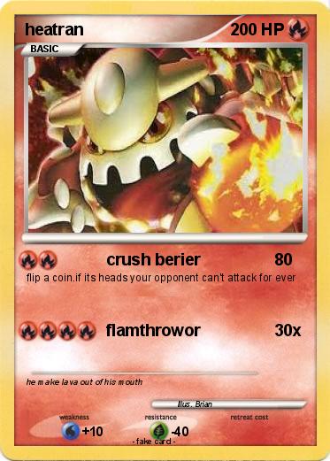 Pokemon heatran