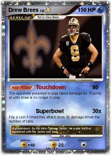 Pokemon Drew Brees