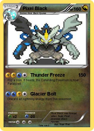 Pokemon Pixel Black