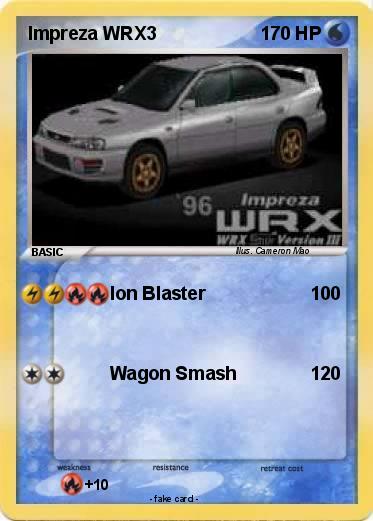 Pokemon Impreza WRX3