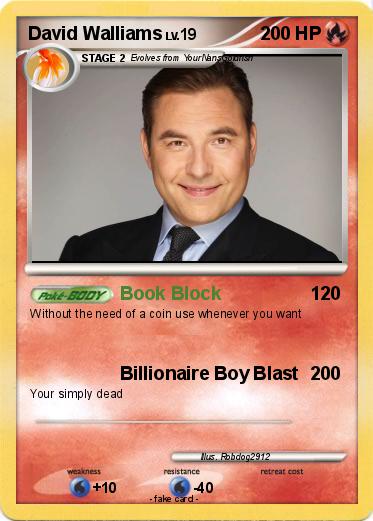 Pokemon David Walliams