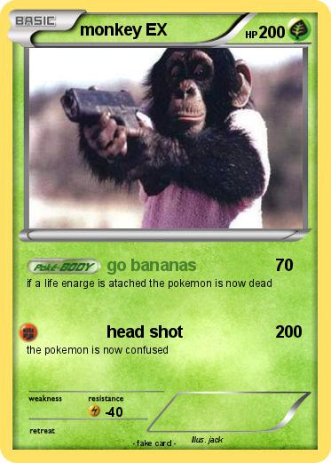 Pokemon monkey EX