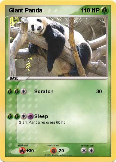 Pokemon Giant Panda