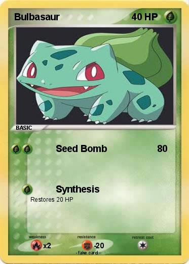 Pokemon Bulbasaur