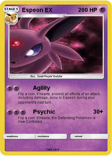 Pokemon Espeon EX
