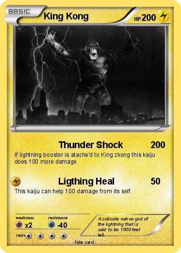 Pokemon King Kong