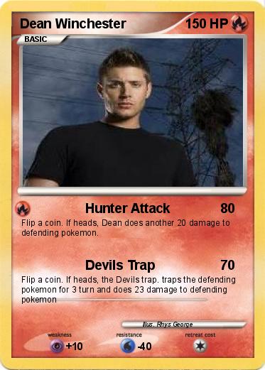 Pokemon Dean Winchester
