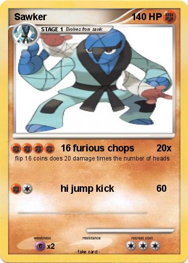 Pokemon Sawker