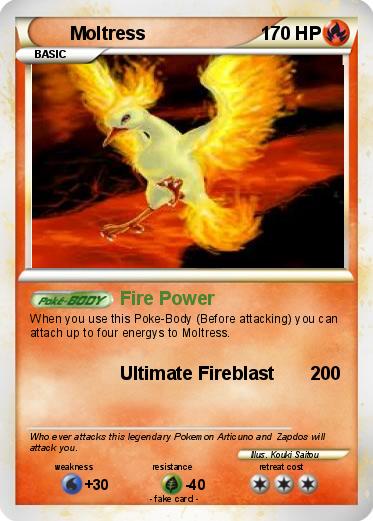 Pokemon Moltress