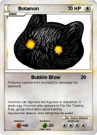 Pokemon Botamon