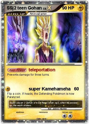 Pokemon SSj2 teen Gohan