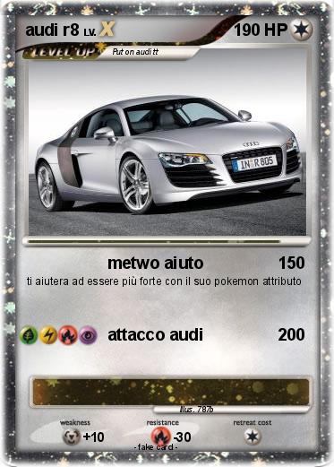 Pokemon audi r8