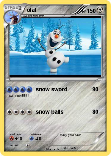 Pokemon olaf