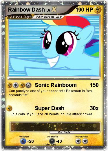 Pokemon Rainbow Dash