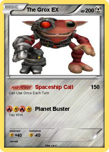 Pokemon The Grox EX