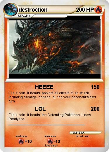 Pokemon destroction