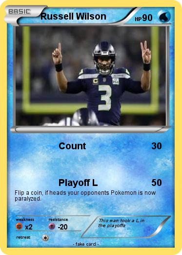 Pokemon Russell Wilson