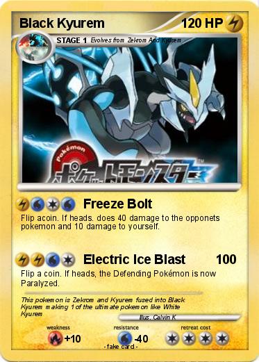 Pokemon Black Kyurem