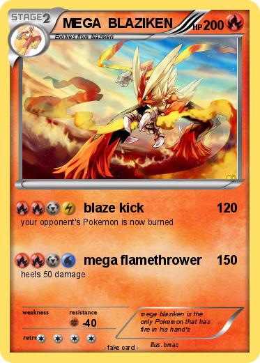 Pokemon MEGA  BLAZIKEN