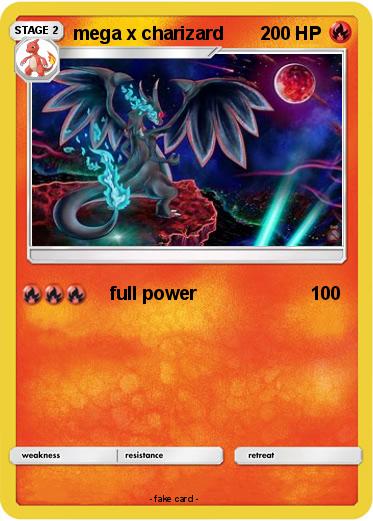 Pokemon mega x charizard
