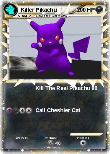 Pokemon Killer Pikachu