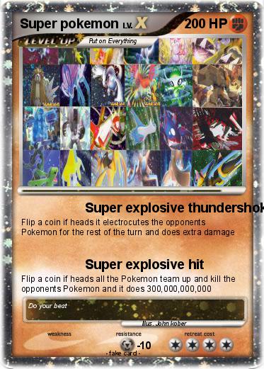 Pokemon Super pokemon