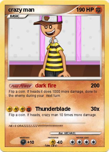 Pokemon crazy man