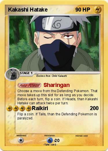 Pokemon Kakashi Hatake