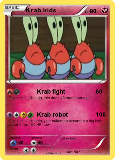 Pokemon Krab kids