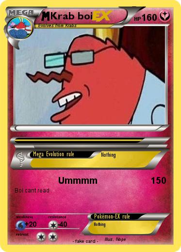 Pokemon Krab boi