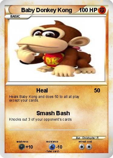 Pokemon Baby Donkey Kong
