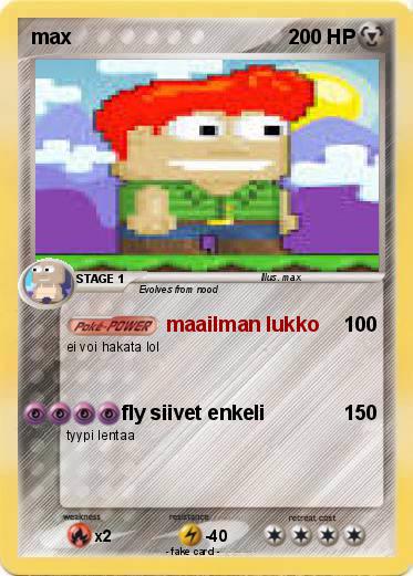 Pokemon max