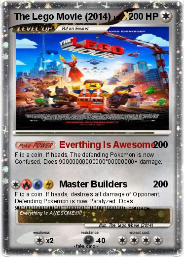 Pokemon The Lego Movie (2014)