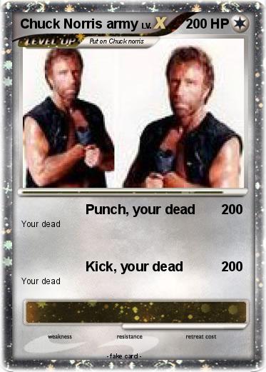 Pokemon Chuck Norris army