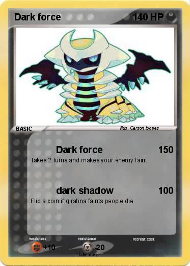 Pokemon Dark force